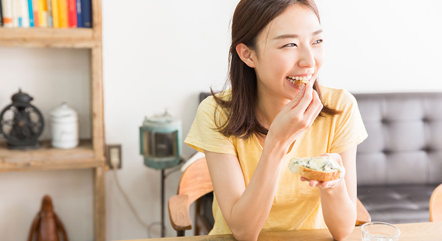 食事はいつもどおり！